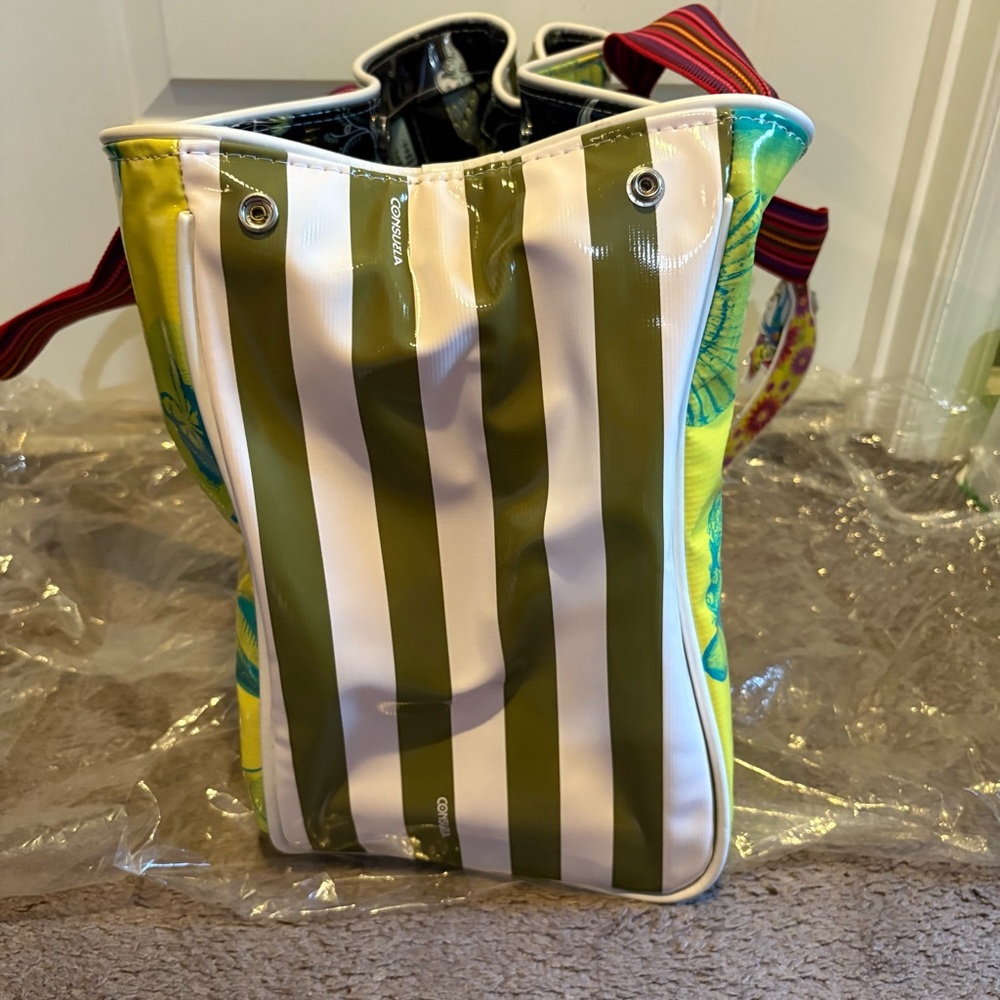 NWT Consuela Seashells Large Grande Tote - Picture 4 of 8